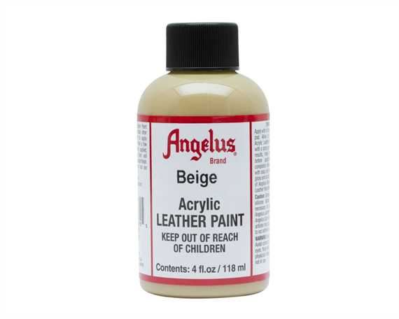 ANGELUS ACRYLIC PAINT BEIGE #070 118ML USE ON LEATHER, VINYL OR FABRIC