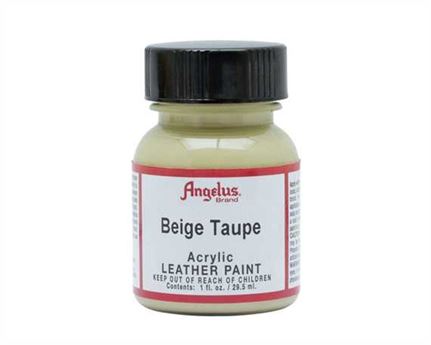 ANGELUS ACRYLIC PAINT BEIGE TAUPE #165 29ML USE ON LEATHER, VINYL OR FABRIC