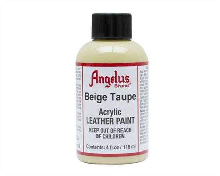 ANGELUS ACRYLIC PAINT BEIGE TAUPE #165 118ML USE ON LEATHER, VINYL OR FABRIC