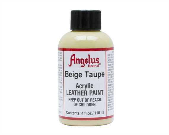 ANGELUS ACRYLIC PAINT BEIGE TAUPE #165 118ML USE ON LEATHER, VINYL OR FABRIC