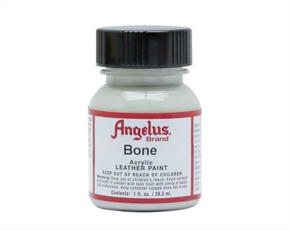 ANGELUS ACRYLIC PAINT BONE #155 29ML USE ON LEATHER, VINYL OR FABRIC