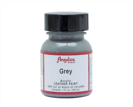 ANGELUS ACRYLIC PAINT GREY #081 29ML USE ON LEATHER, VINYL OR FABRIC