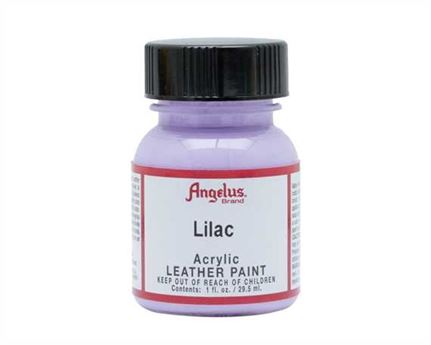 ANGELUS ACRYLIC PAINT LILAC #175 29ML USE ON LEATHER, VINYL OR FABRIC