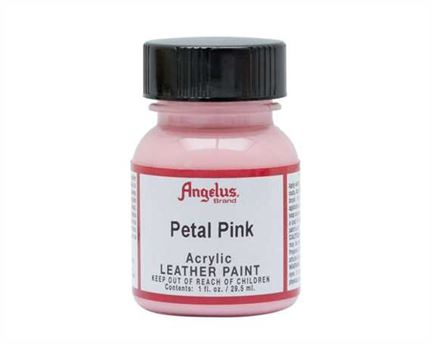 ANGELUS ACRYLIC PAINT PETAL PINK #189 29ML USE ON LEATHER, VINYL OR FABRIC