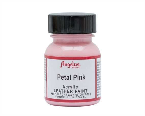 ANGELUS ACRYLIC PAINT PETAL PINK #189 29ML USE ON LEATHER, VINYL OR FABRIC