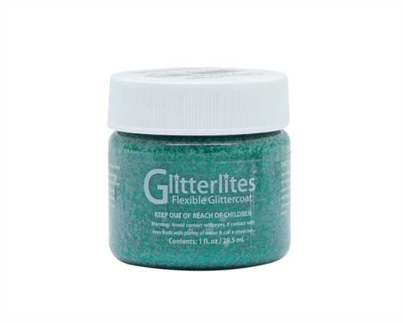 ANGELUS GL PAINT EMERALD #224 29ML GLITTERLITES