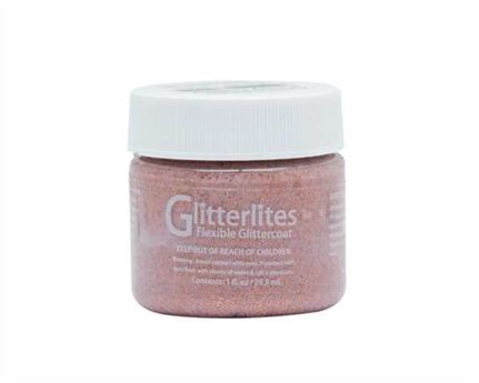 ANGELUS GL PAINT PENNY COPPER #221 29ML GLITTERLITES
