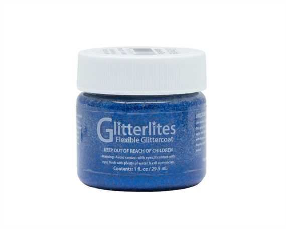 ANGELUS GL PAINT STARLITE BLUE #227 29ML GLITTERLITES
