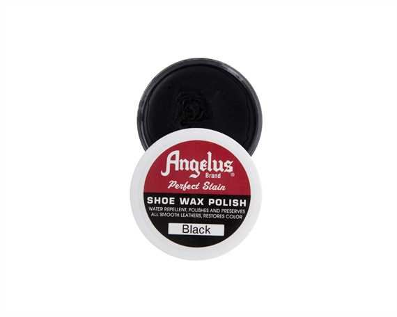 ANGELUS SHOE WAX BLACK 75GM