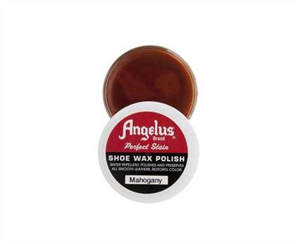 ANGELUS SHOE WAX MAHOGANY 75GM