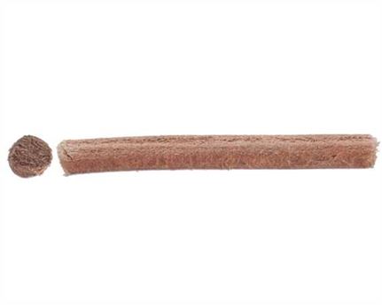 BELTING ROUND LEATHER NATURAL VEG 5MM (PER L/MTR)