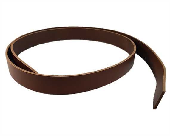 BELT STRAP TAN 32MM WIDE 3.5MM THICK ITALIAN DOUBLE BUTT STANDARD LENGTH