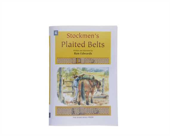 BOOK STOCKMEN'S PLAITED BELTS