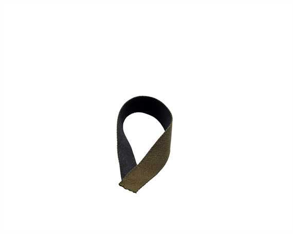 SHOE DOCTOR 20MM BOOT TAGGING PLAIN, BLACK/BROWN, PER MT