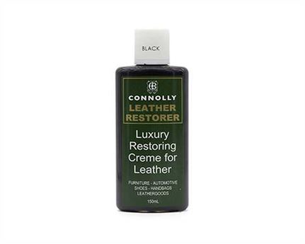 CONNOLLY LUXURY LEATHER RESTORING CREME BLACK 150ML