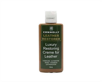 CONNOLLY LUXURY LEATHER RESTORING CREME COGNAC 150ML