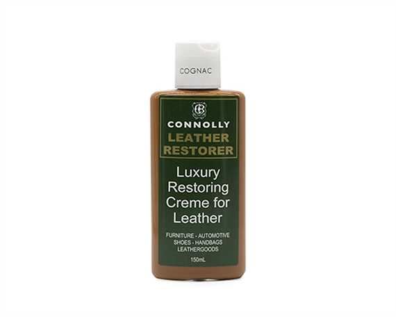 CONNOLLY LUXURY LEATHER RESTORING CREME COGNAC 150ML