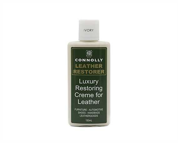 CONNOLLY LUXURY LEATHER RESTORING CREME IVORY 150ML