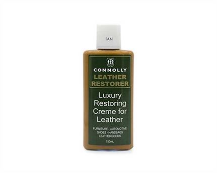 CONNOLLY LUXURY LEATHER RESTORING CREME TAN 150ML