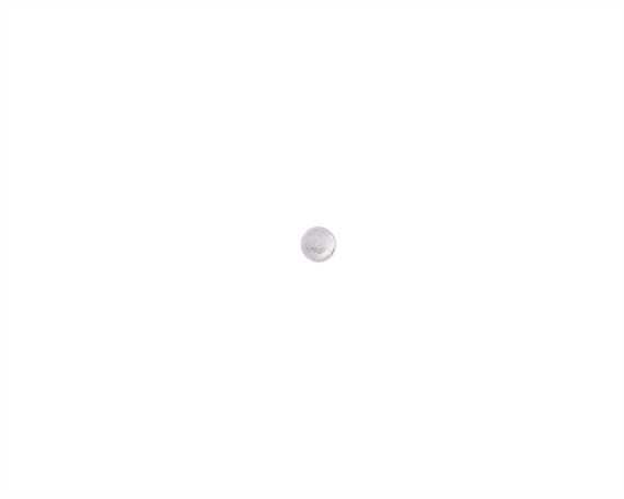 CONCHO ROPE EDGE ROUND WITH SCREW BACK SILVER PLATE 16MM