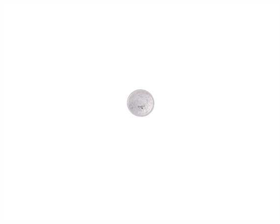CONCHO ROPE EDGE ROUND WITH SCREW BACK SILVER PLATE 25MM