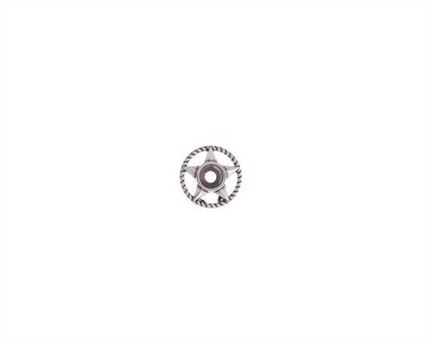 CONCHO STAR WITH HOLE CENTRE FOR RIVET 20MM 