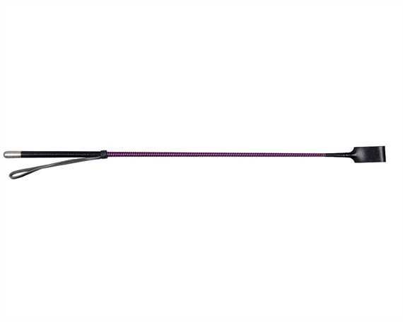 CROP PINK STRIPED WITH METAL TIP ON HANDLE