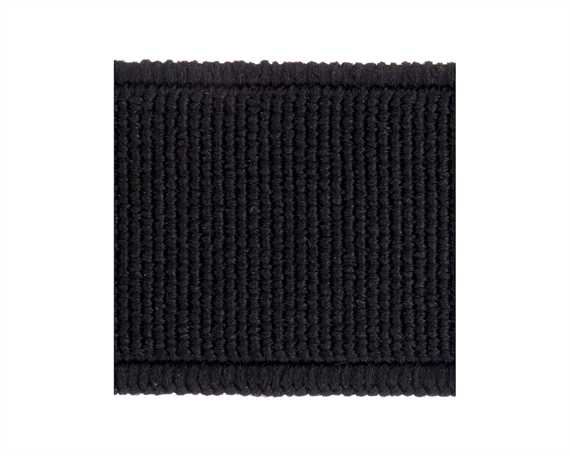 ELASTIC FLAT BLACK (PER L/MTR) 15MM