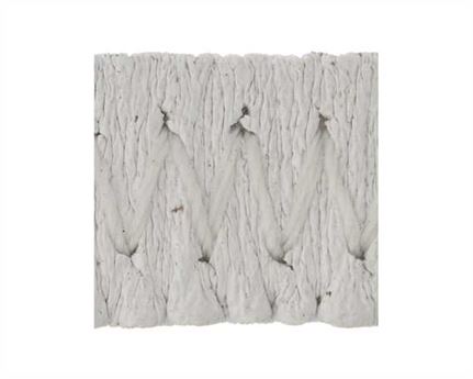 ELASTIC LEATHER COVERED WHITE (PER L/MTR) 6MM
