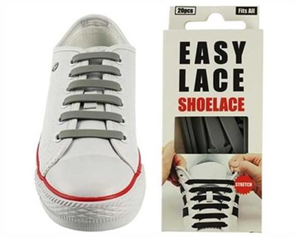 EASY LACE FLAT BOX 20 PCE GREY