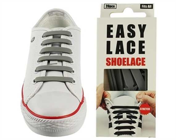 EASY LACE FLAT BOX 20 PCE GREY