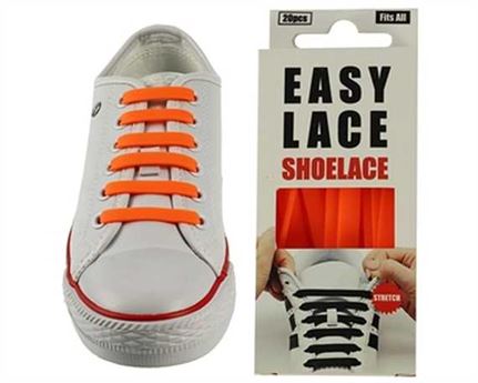 EASY LACE FLAT BOX 20 PCE ORANGE
