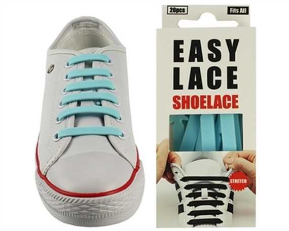 EASY LACE FLAT BOX 20 PCE SKY BLUE