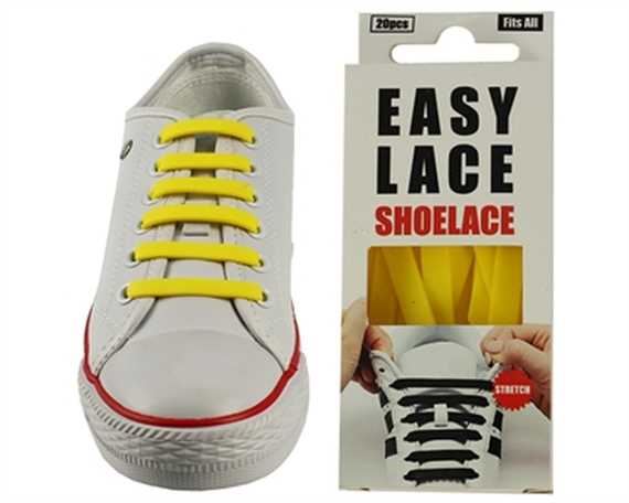 EASY LACE FLAT BOX 20 PCE YELLOW