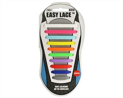 EASY LACE FLAT CARD 20 PCE RAINBOW