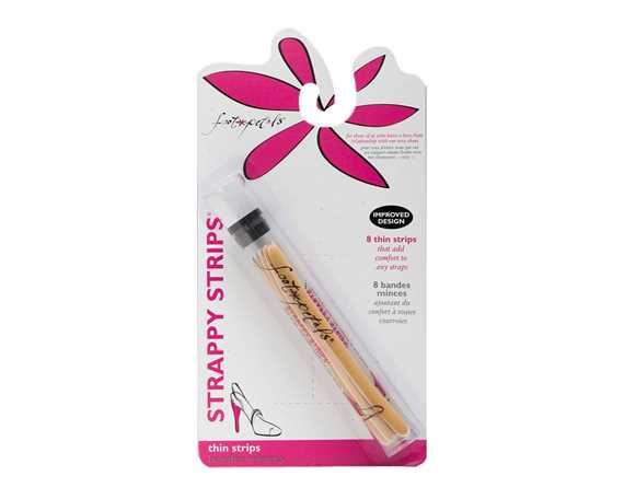 FOOT PETALS STRAPPY STRIPS BUTTERCUP (4 PRS)