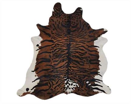 HAIR ON HIDE JAVA TIGER PRINT 