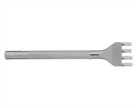 CHISEL LACING 4 PRONG ANGLE 3MM #8049-00