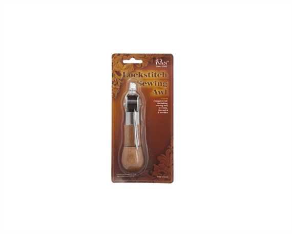 SEWING AWL KIT WITH BOBBIN, 2 NEEDLES & 11.4  MTS OF THREAD