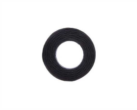 THREAD WAXED LINEN BLACK 25YD SPOOL