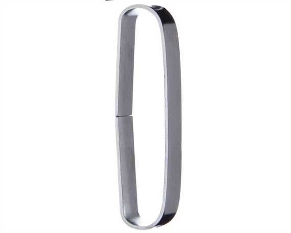 KEEPER BELT STYLE NICKEL PLATE 32MM 