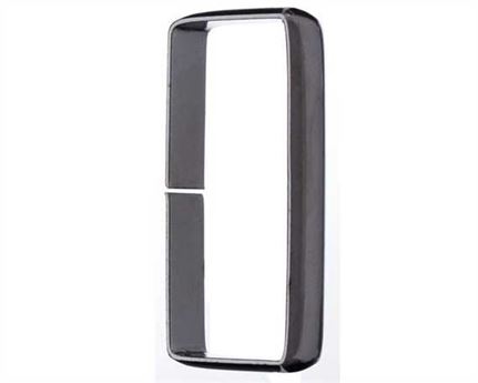 KEEPER FLAT NICKEL PLATE 25MM