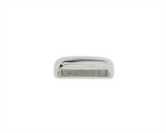 KEEPER BELT SQUARE PATTERN STAINLESS STEEL 38MM