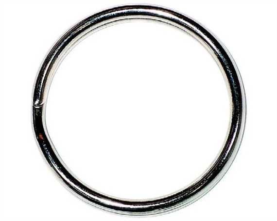 O/S DIAMETER SPLIT RING NICKEL PLATE 30MM