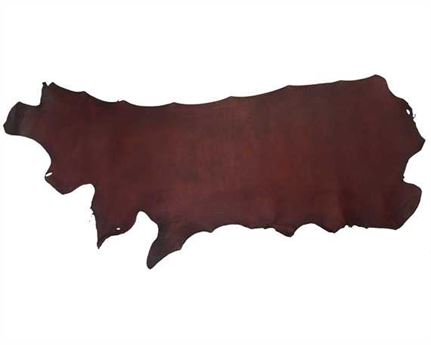 MORGAN OAK U.S SIDES 3.2/4.0MM REDHIDE ALUM TANNED LEATHER