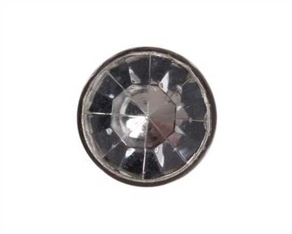 ORNAMENT CRYSTAL CLEAR 6MM PKT 10