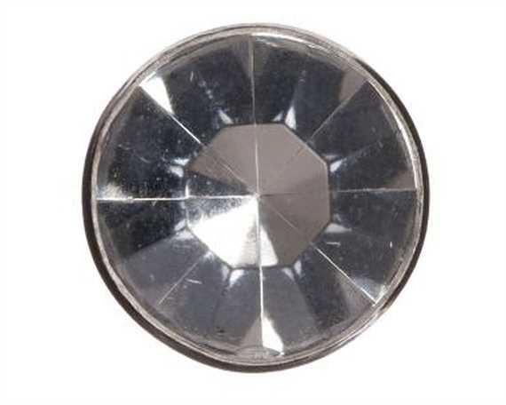 ORNAMENT CRYSTAL CLEAR 10MM PKT 10