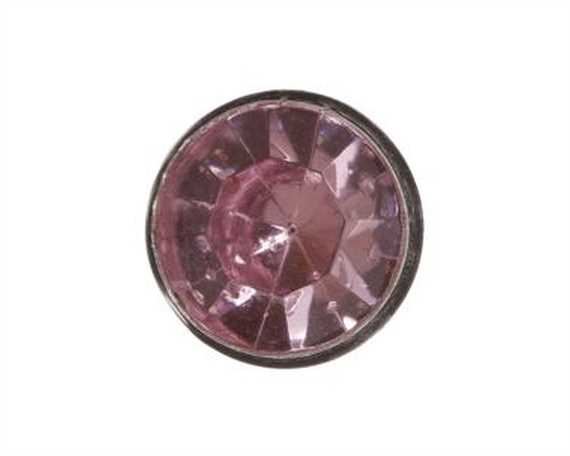 ORNAMENT CRYSTAL LIGHT PINK 5MM PKT 10