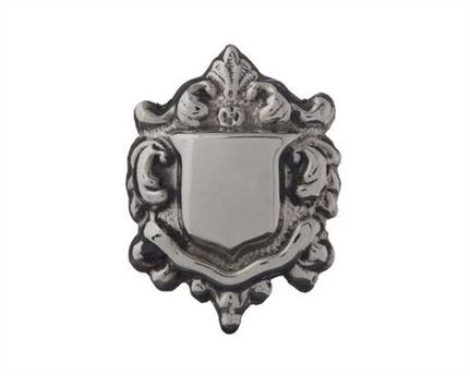 ORNAMENT LEAD FILLED NICKEL PLATE 25MM
