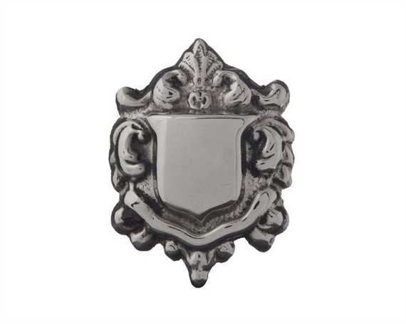 ORNAMENT LEAD FILLED NICKEL PLATE 25MM
